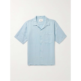 NN07 Julio 5028 Convertible-Collar Linen and TENCEL Lyocell-Blend Shirt 1647597331047542