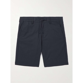 NN07 Seb 1680 Straight-Leg Organic Cotton-Blend Twill Drawstring Shorts 1647597331047516