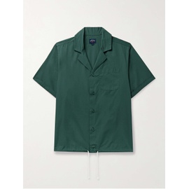 노아 NOAH Camp-Collar Cotton-Poplin Shirt 1647597328065142