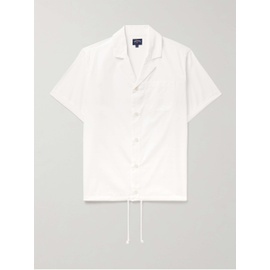 노아 NOAH Camp-Collar Cotton-Poplin Shirt 1647597328061659