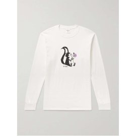 노아 NOAH Printed Cotton-Jersey T-Shirt 1647597328061965