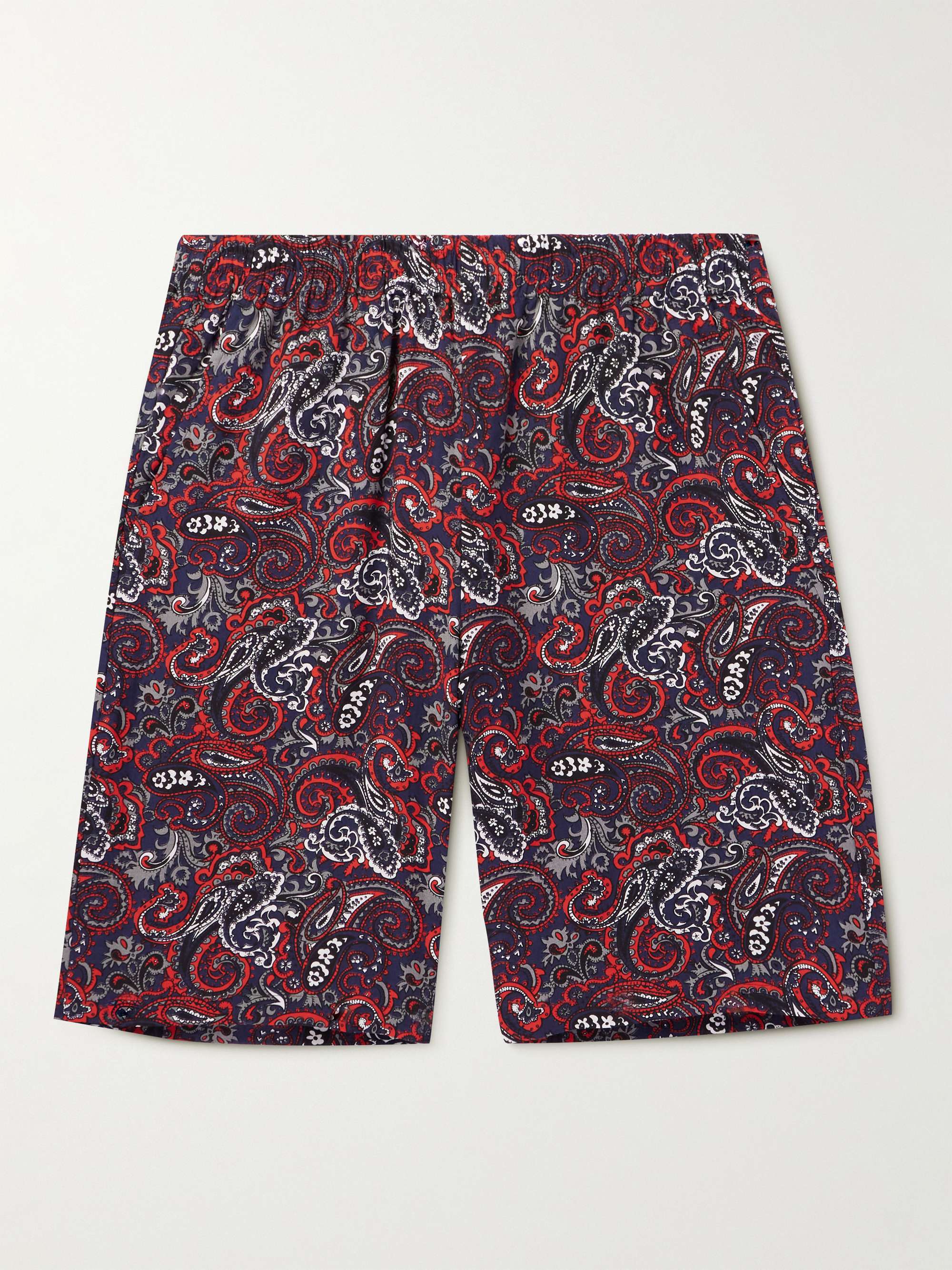  NOMA T.D. Summer Straight-Leg Paisley-Print REXCELL Shorts 1647597308419816