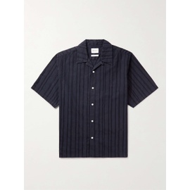 노스 프로젝트 NORSE PROJECTS CARS텐씨 TEN Convertible-Collar Striped Cotton-Poplin Shirt 1647597292491501