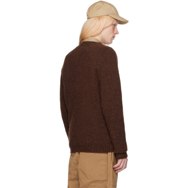  노스 프로젝트 NORSE PROJECTS Brown Birnir Sweater 241116M201003
