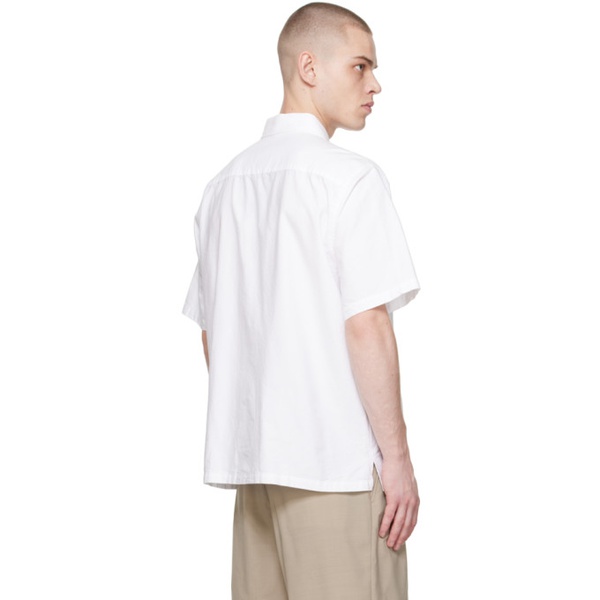  노스 프로젝트 NORSE PROJECTS White Ivan Shirt 241116M192029