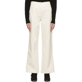 노스 프로젝트 NORSE PROJECTS 오프화이트 Off-White Organic Cotton Trousers 221116F087001