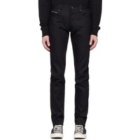 네이키드 앤 페이머스 데님 Naked & FA모우 MOUS Denim Black Slim-Fit Super Guy Jeans 231527M186008