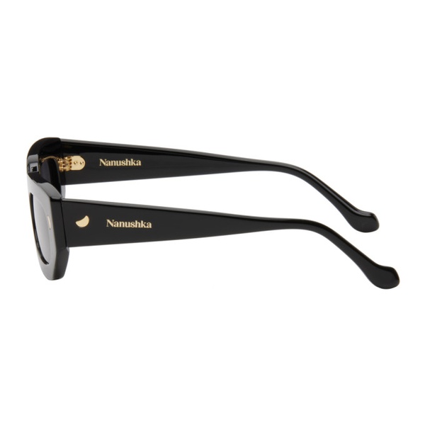  나누쉬카 Nanushka Black Kadee Sunglasses 241845F005000