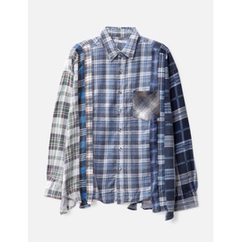 니들스 Needles 7 Cuts Wide Flannel Shirt 907320
