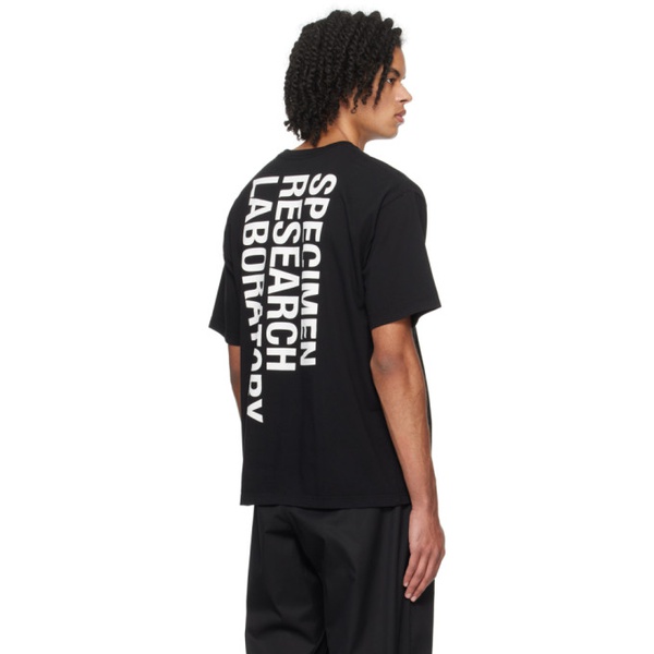  네이버후드상판 Neighborhood Black Printed T-Shirt 232019M213038