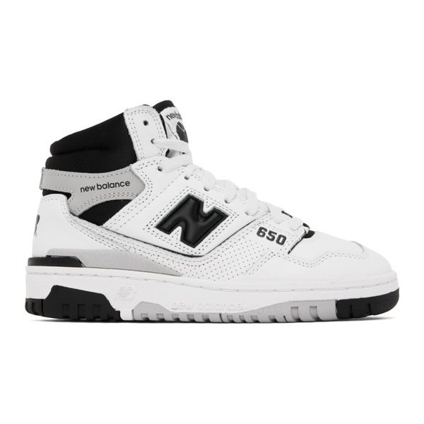 뉴발란스 뉴발란스 New Balance White 650 Sneakers 231402F127004