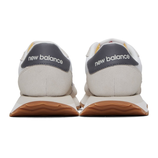 뉴발란스 뉴발란스 New Balance White 237V1 Sneakers 232402F128039