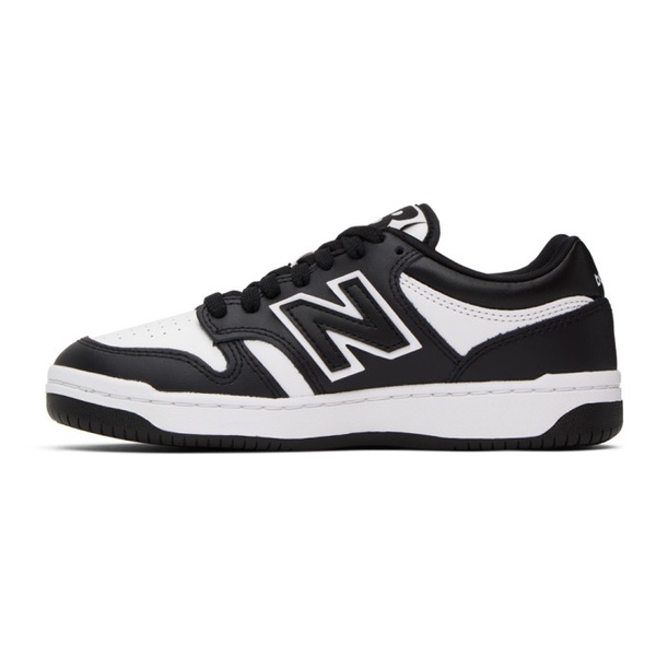 뉴발란스 뉴발란스 New Balance White & Black 480 Sneakers 241402F128010