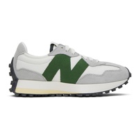 뉴발란스 New Balance White & Gray 327 Sneakers 241402F128278