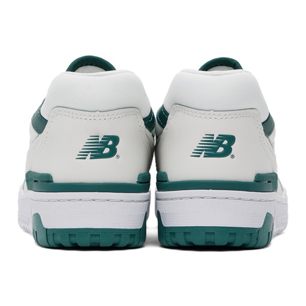 뉴발란스 뉴발란스 New Balance 오프화이트 Off-White & Green 550 Sneakers 241402M237145