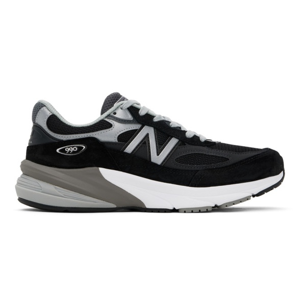 뉴발란스 뉴발란스 New Balance Black Made in USA 990v6 Sneakers 241402M237078