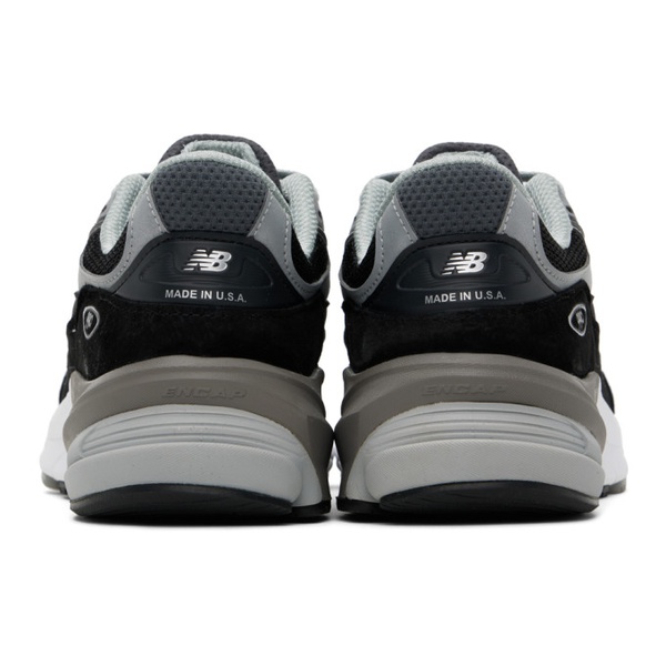 뉴발란스 뉴발란스 New Balance Black Made in USA 990v6 Sneakers 241402M237078