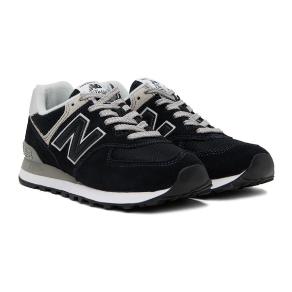 뉴발란스 뉴발란스 New Balance Black 574 Core Sneakers 241402M237100