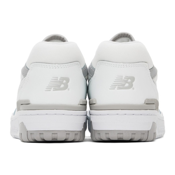 뉴발란스 뉴발란스 New Balance White & Gray 550 Sneakers 241402M237113