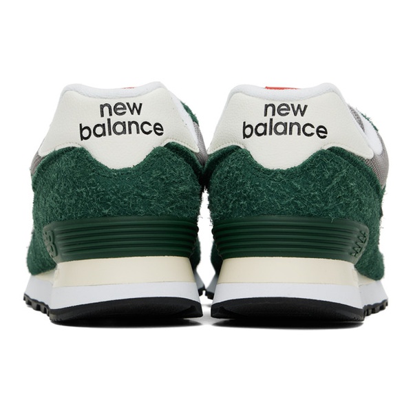 뉴발란스 뉴발란스 New Balance Green & Gray 574 Sneakers 241402M237085