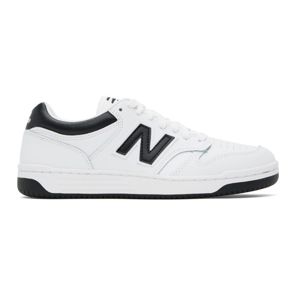 뉴발란스 뉴발란스 New Balance White & Black 480 Sneakers 241402M237118