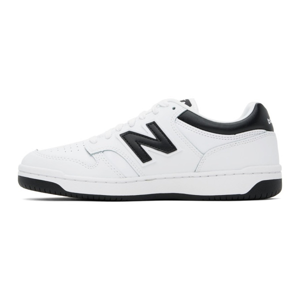 뉴발란스 뉴발란스 New Balance White & Black 480 Sneakers 241402M237118