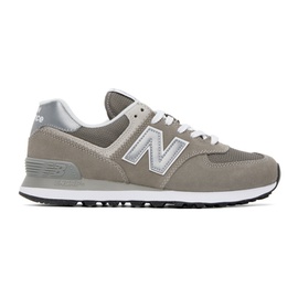 뉴발란스 New Balance Gray 574 Core Sneakers 231402F128063