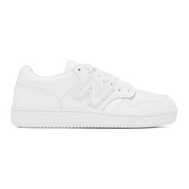 뉴발란스 New Balance White 480 Sneakers 231402F128114