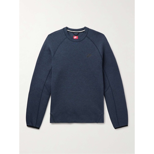 나이키 NIKE Logo-Print Cotton-Blend Tech Fleece Sweatshirt 1647597331494707