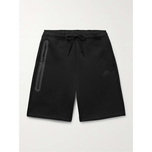 나이키 NIKE Straight-Leg Cotton-Blend Tech-Fleece Drawstring Shorts 1647597331670057
