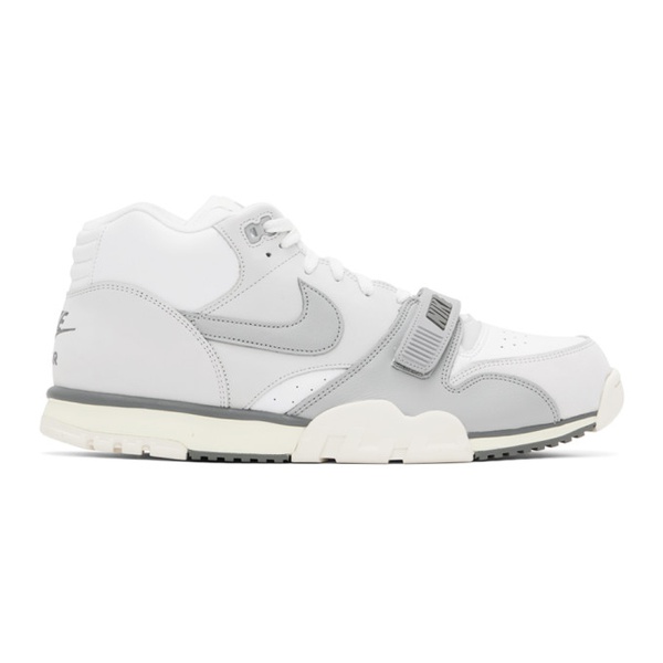 나이키 Nike White & Gray Air Trainer 1 Sneakers 222011M237000