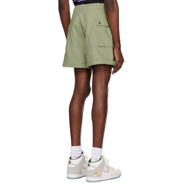 나이키 Nike Green P44 Cargo Shorts 232011M193009