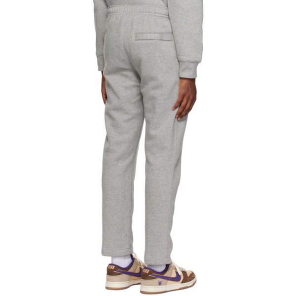 나이키 Nike Gray Embroidered Sweatpants 232011M190008