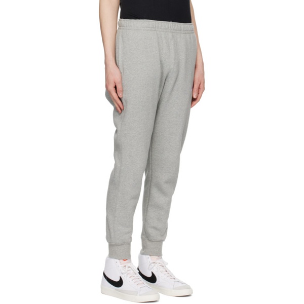 나이키 Nike Gray Sportswear Club Lounge Pants 232011M190004