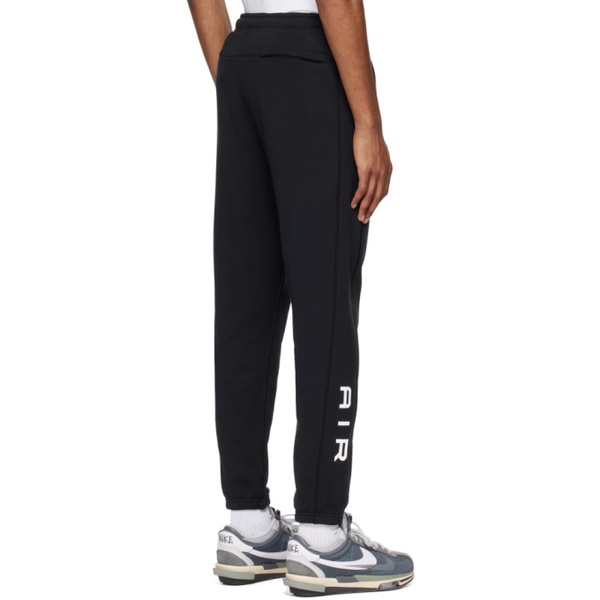 나이키 Nike Black Sportswear Air Lounge Pants 231011M190012