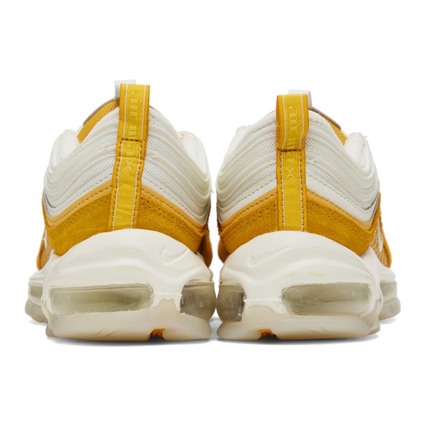 나이키 Nike White & Yellow Air Max 97 Premium Sneakers 231011M237072