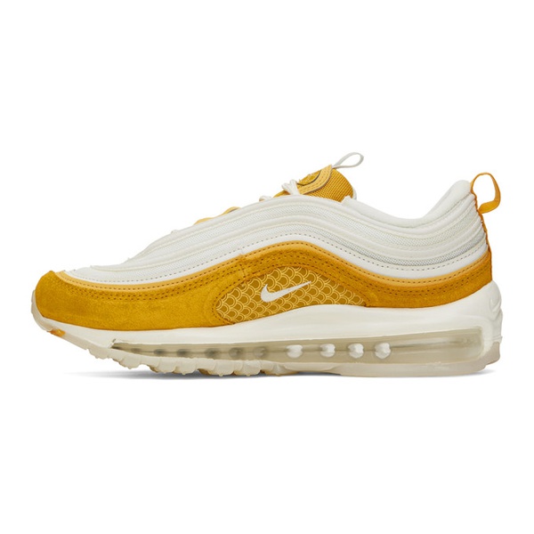 나이키 Nike White & Yellow Air Max 97 Premium Sneakers 231011M237072