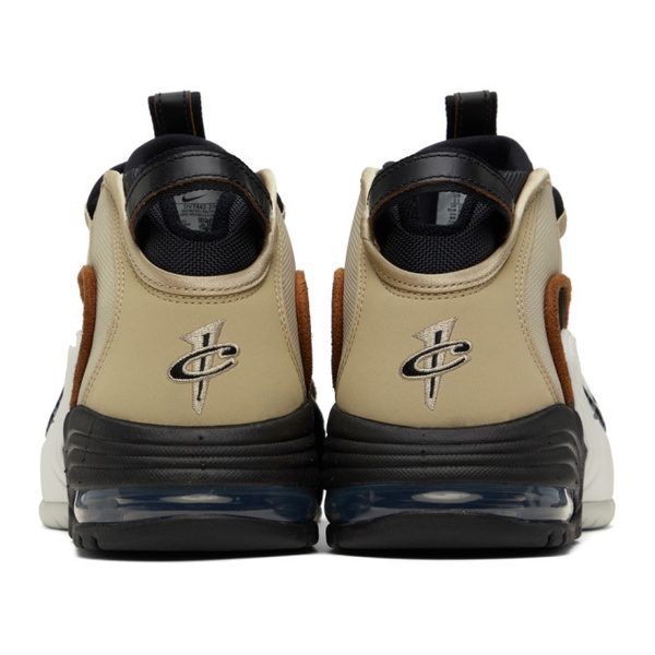 나이키 Nike Black & Beige Air Max Penny Sneakers 231011M236025