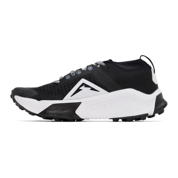나이키 Nike Black & White Zegama Sneakers 231011M237094