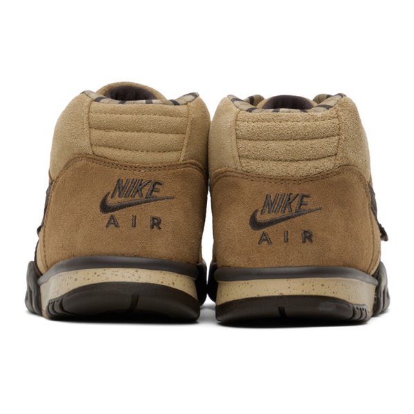나이키 Nike Beige & Brown Air Trainer 1 Sneakers 231011M236024