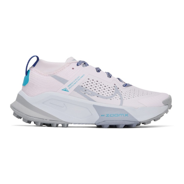 나이키 Nike Pink & Blue Zegama Sneakers 231011F128127