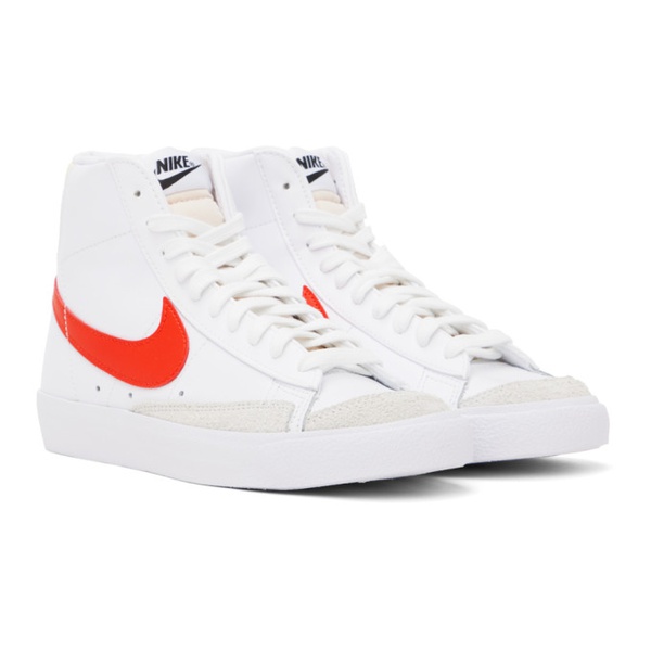 나이키 Nike White & Red Blazer Mid 77 Vintage Sneakers 232011M236014