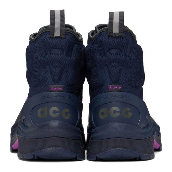 나이키 Nike Navy Gaiadome Boots 241011M236022