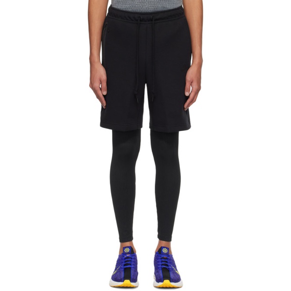 나이키 Nike Black Relaxed Shorts 241011M193009