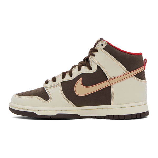 나이키 Nike Brown & Beige Dunk High R에트로 ETRO Sneakers 241011M236000