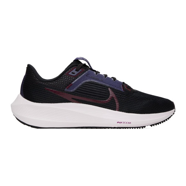 나이키 Nike Black & Pink Pegasus 40 Sneakers 241011F128002