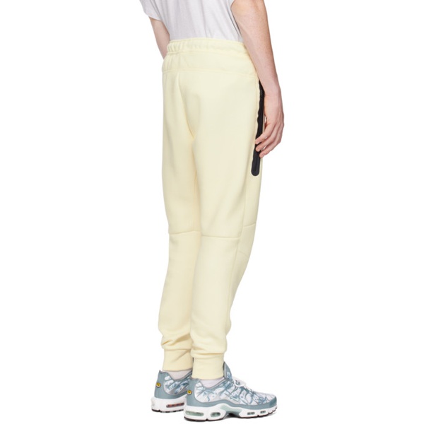 나이키 Nike Yellow Drawstring Sweatpants 241011M190010