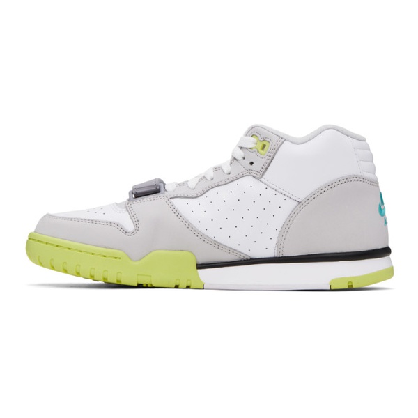 나이키 Nike Gray & White Air Trainer 1 Sneakers 241011M236002