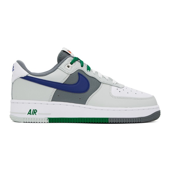 나이키 Nike Gray & White Air Force 1 07 LV8 Sneakers 241011M237033