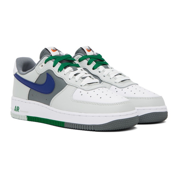 나이키 Nike Gray & White Air Force 1 07 LV8 Sneakers 241011M237033